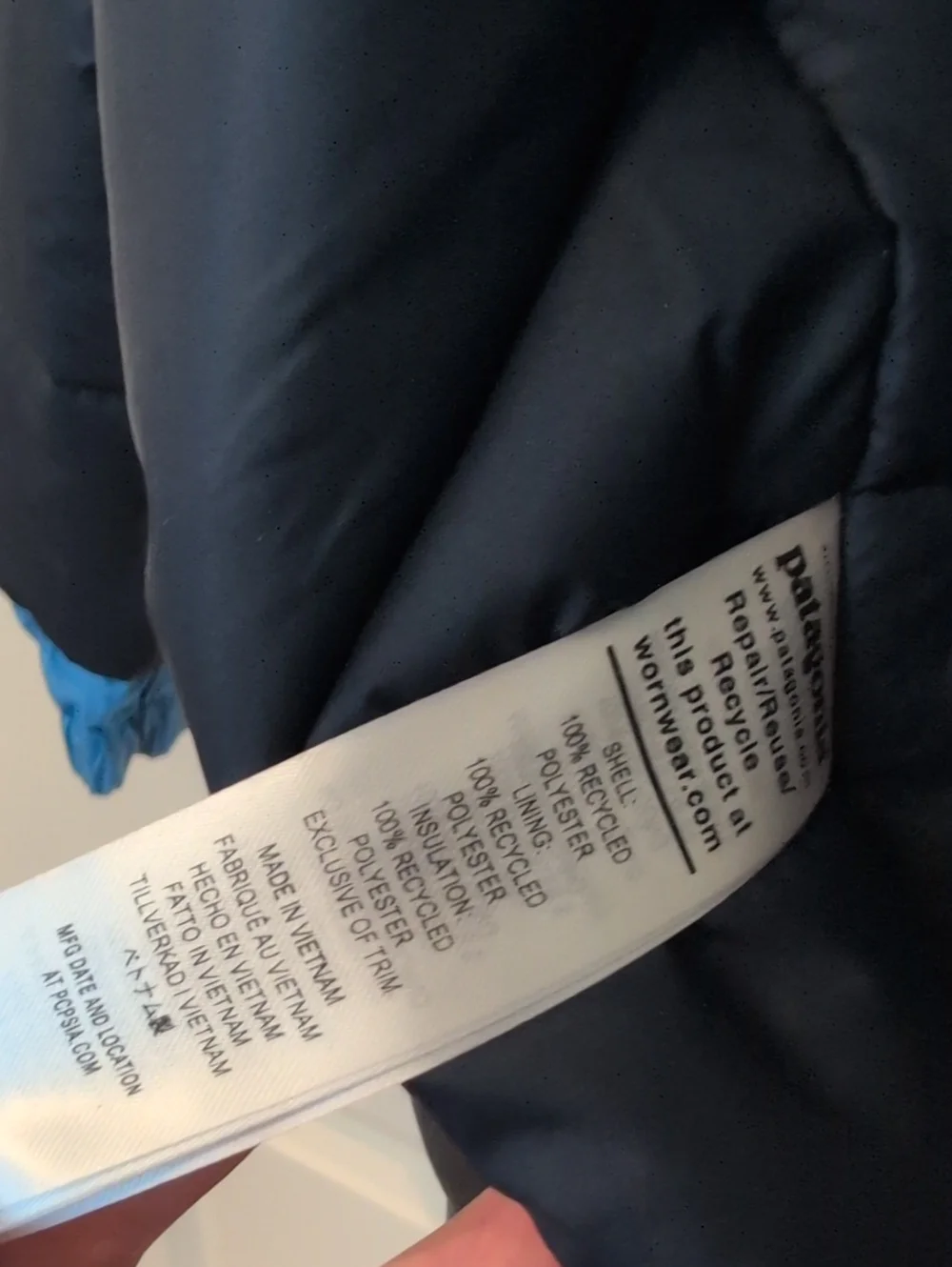 NwoT Patagonia Baby Snow Pile Jacket - Uplift Blue 3T